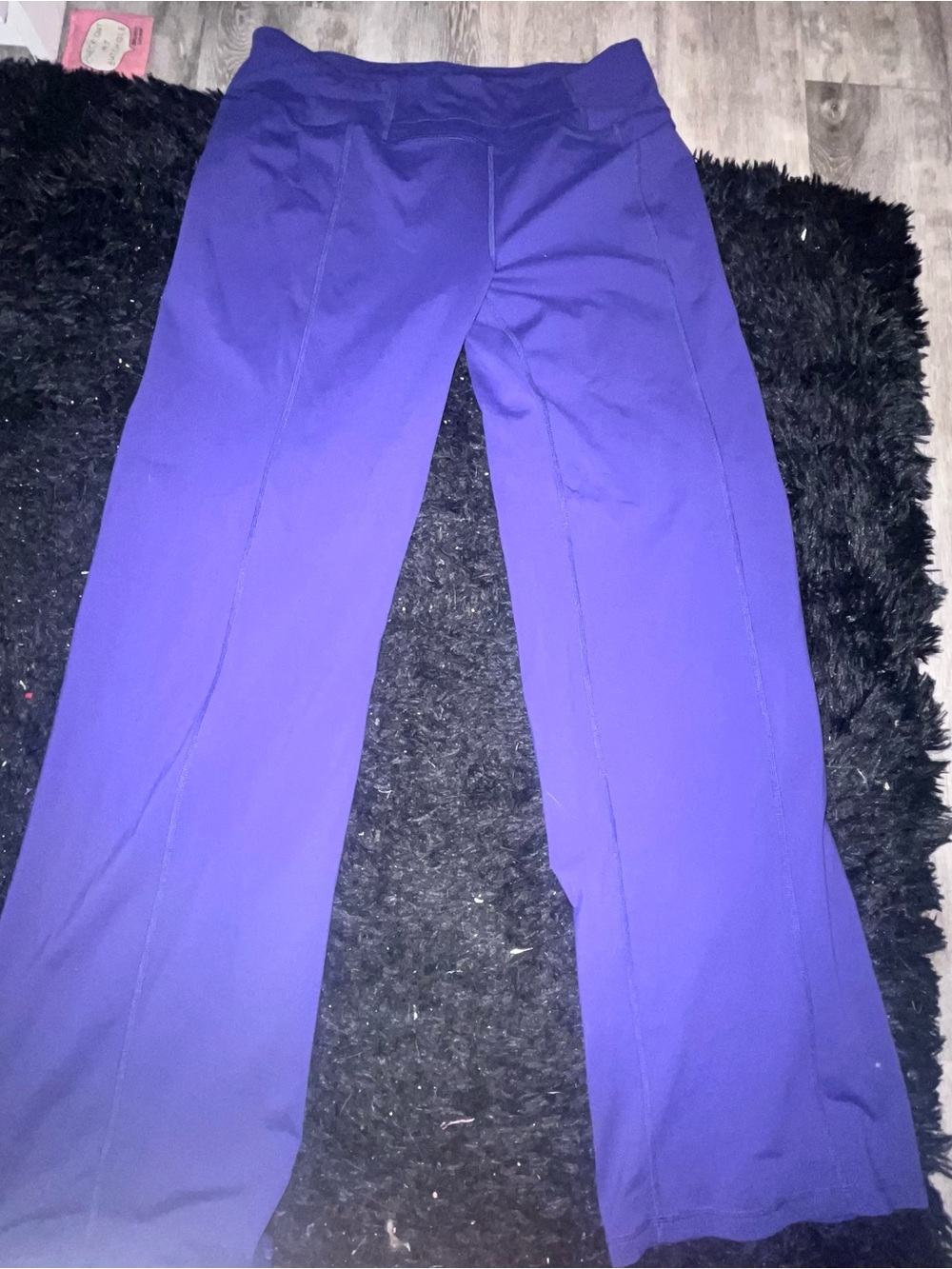 Prana Purple Wide Leg Yoga Pants